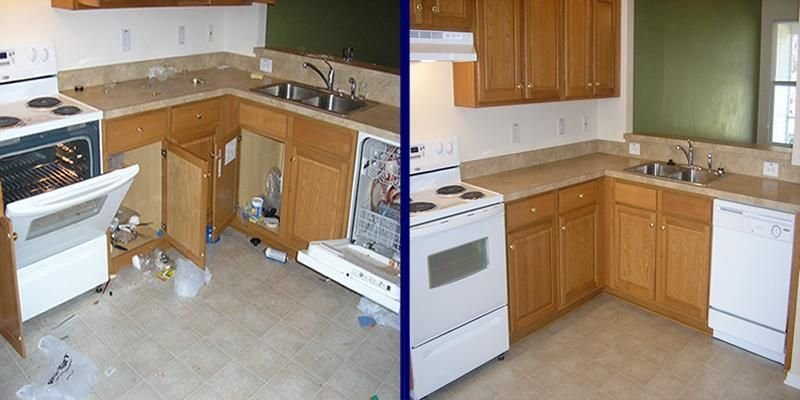 Apartment Cleanout — before