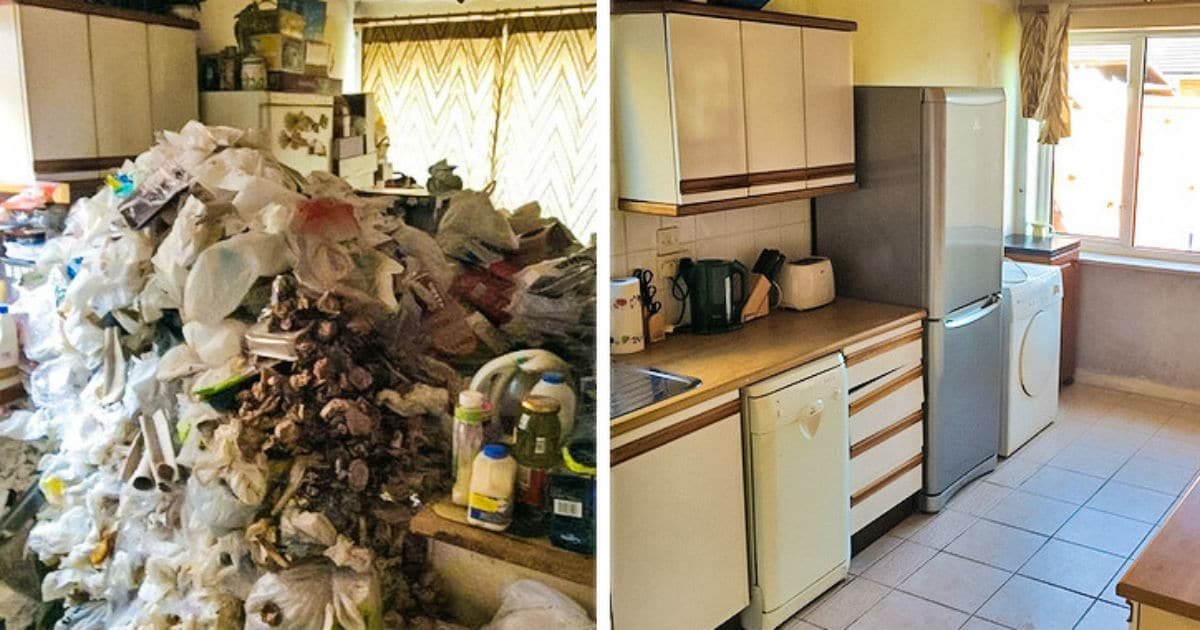 Estate Cleanout — before