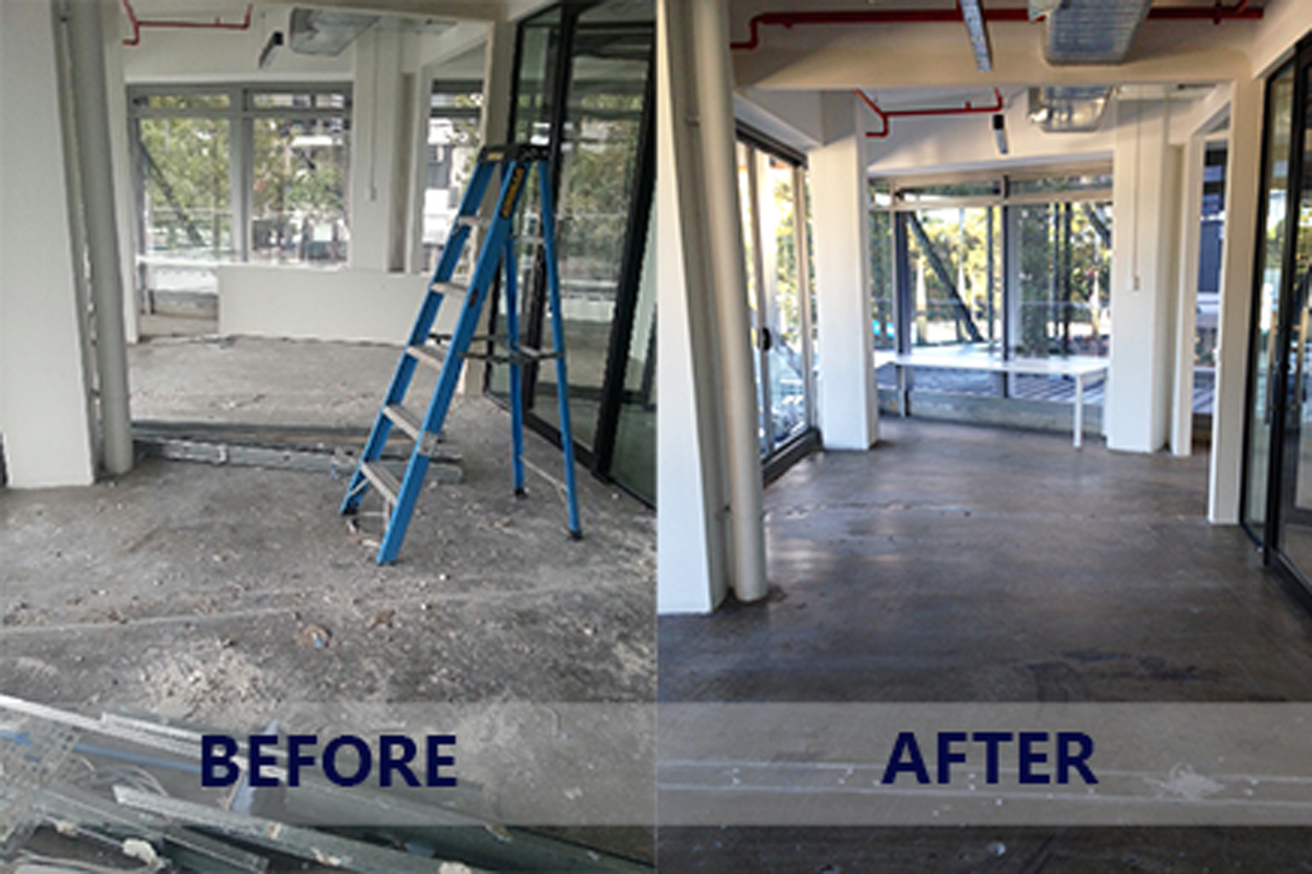 Furniture Removal — after
