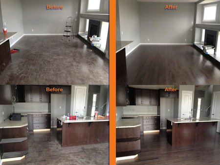 House Cleanout — before